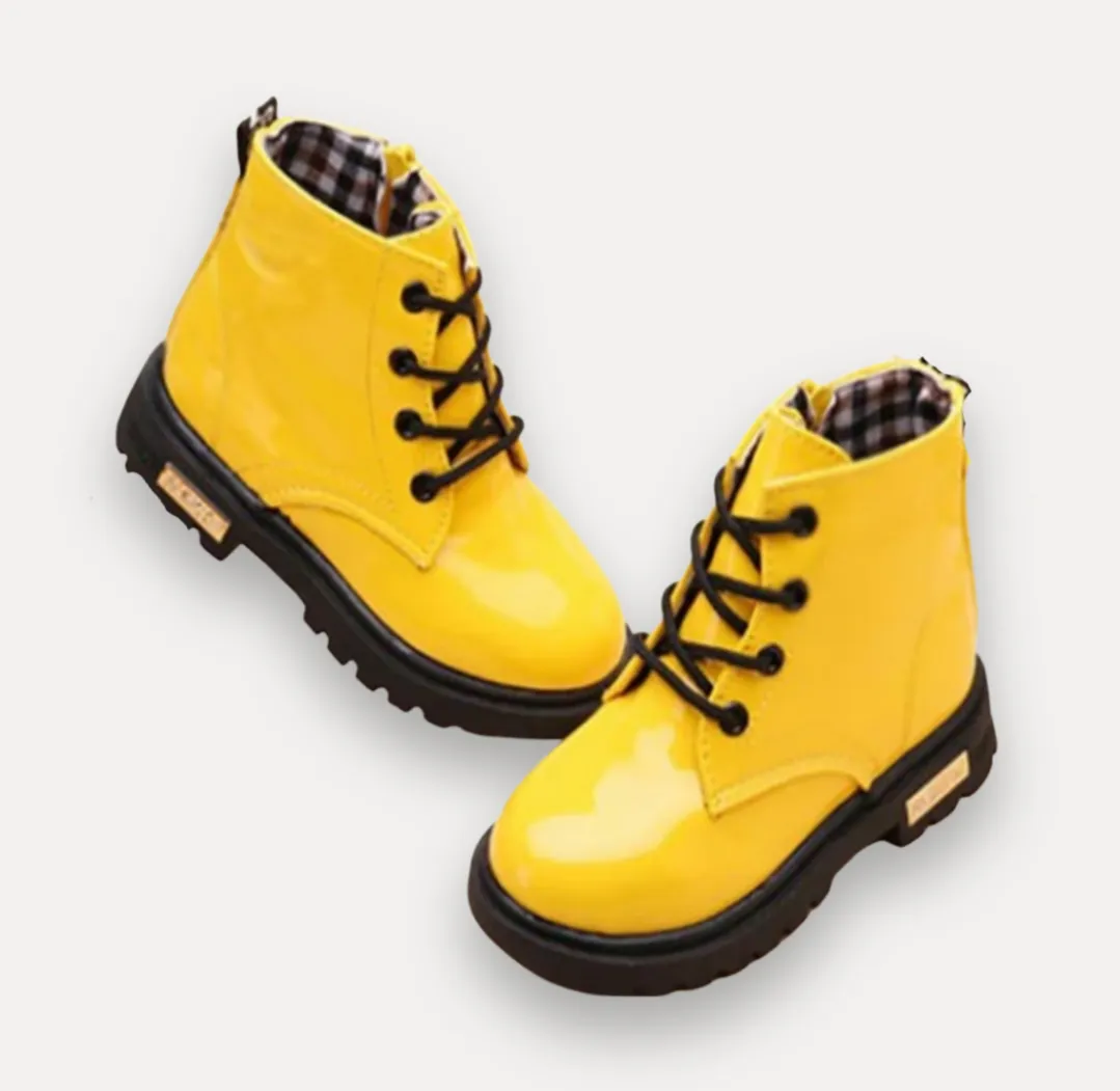 BUTTERFLY BLUE CUSTOM ONE OF A KIND YELLOW BOOTS Spike Running Shoes Adidas