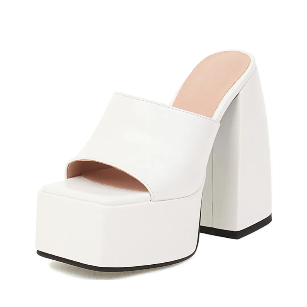 Alma Women's High Heel Platform Sandal Asics Arthritis Shoes