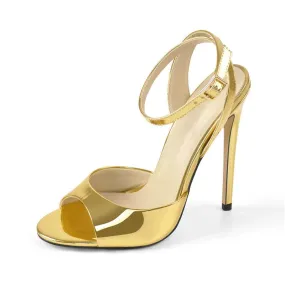 Keen Slide Sandals Pumps Buckle Strap Open Toe High Heels Sandals