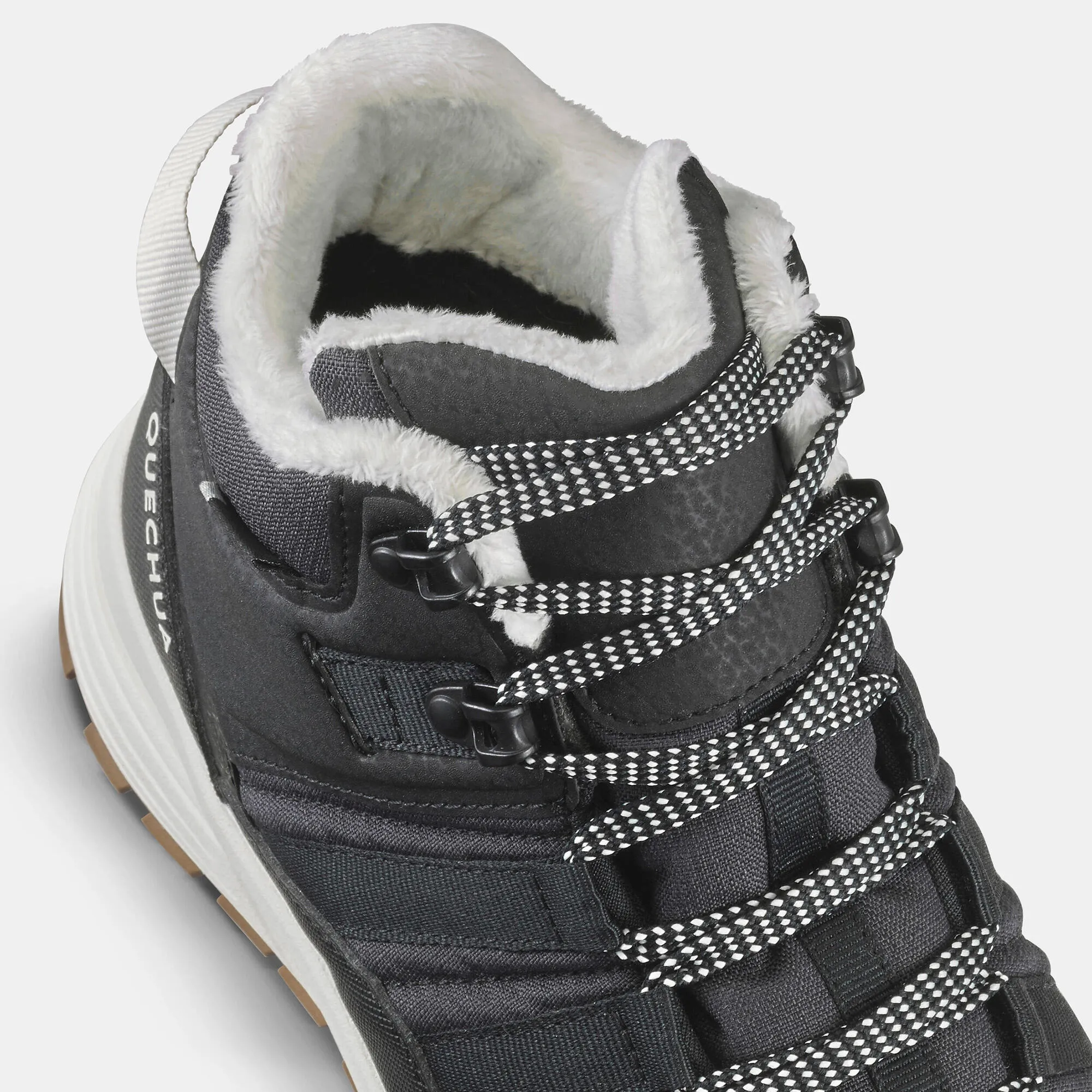 Quechua Women's SH100 X-Warm Waterproof Mid Hiking Boots Cheap Waterproof Snow Boots