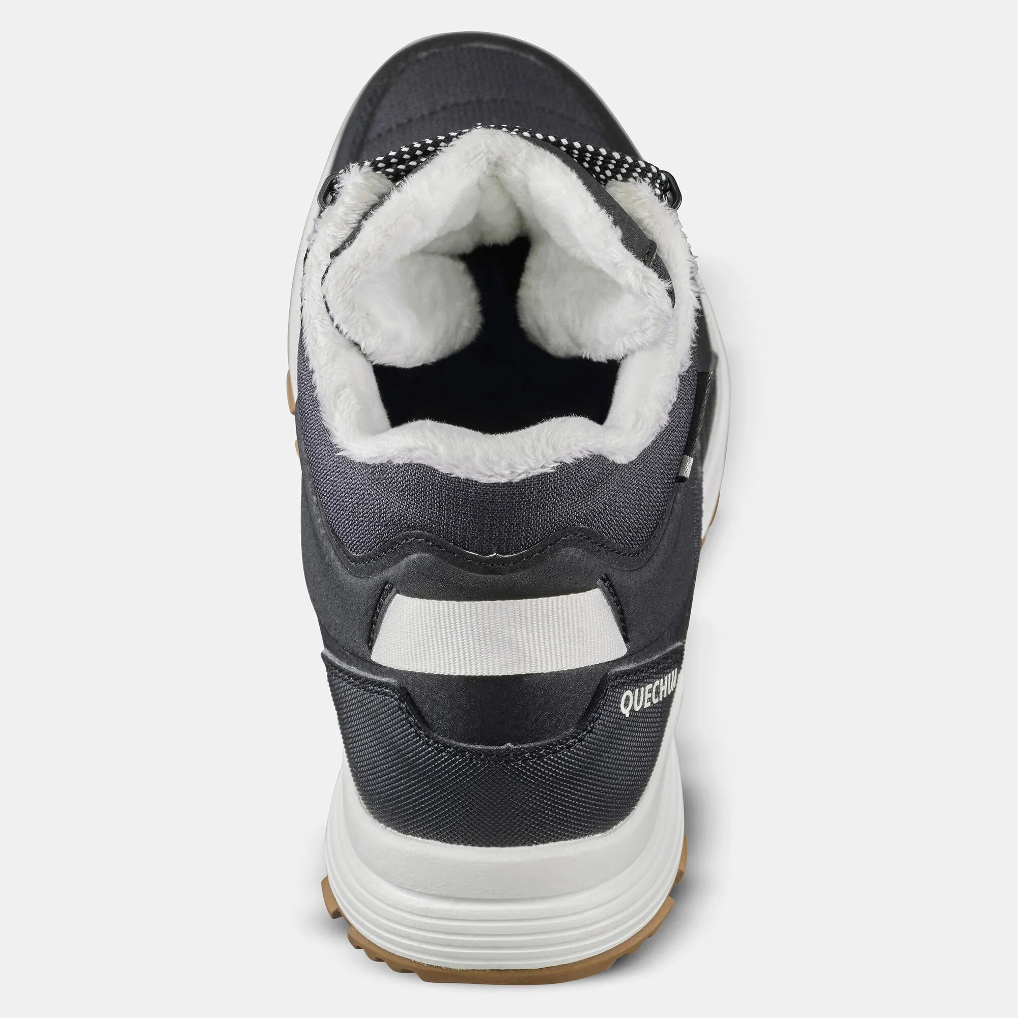 Quechua Women's SH100 X-Warm Waterproof Mid Hiking Boots Nylon Snow Boot