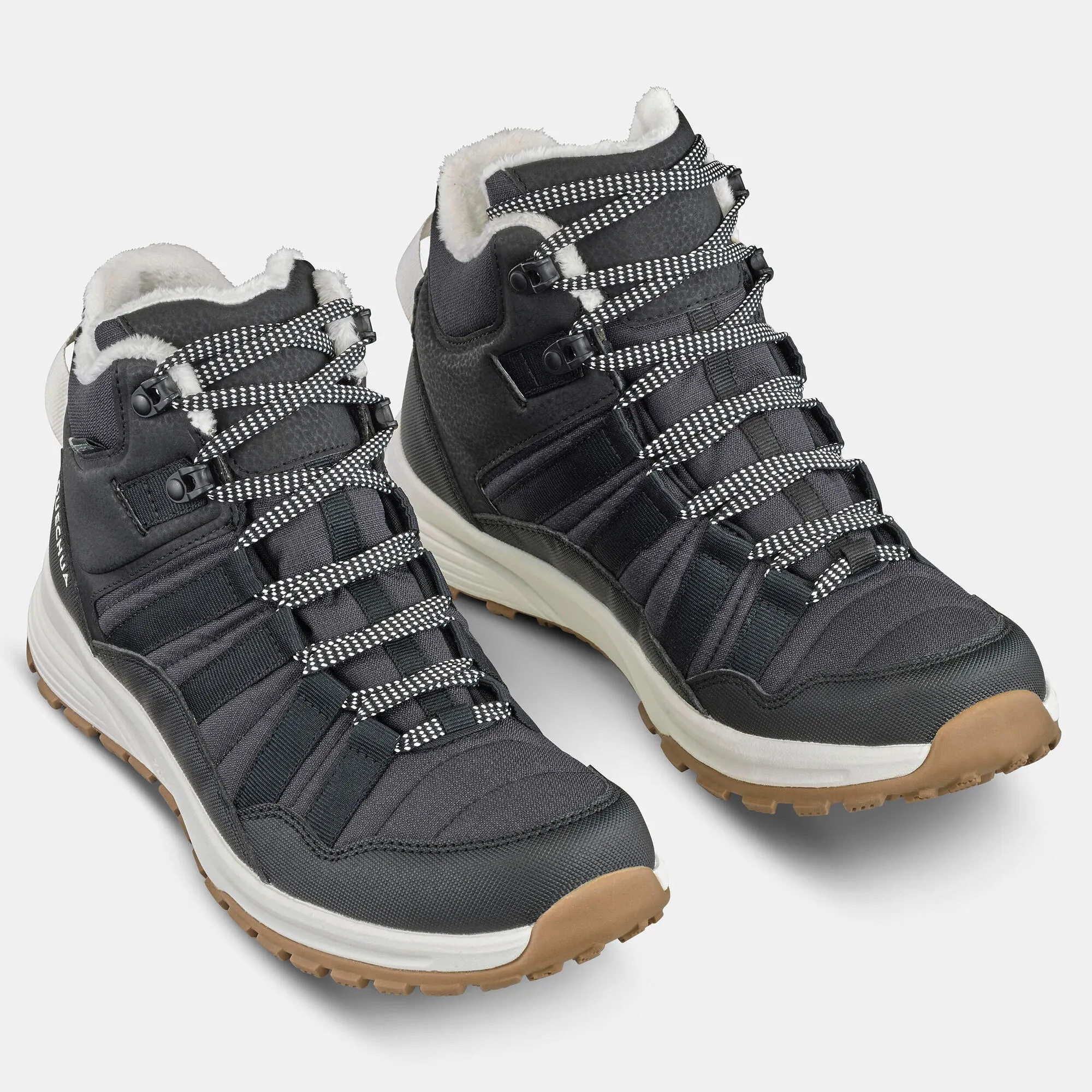 Quechua Women's SH100 X-Warm Waterproof Mid Hiking Boots Rei Winter Snow Boots