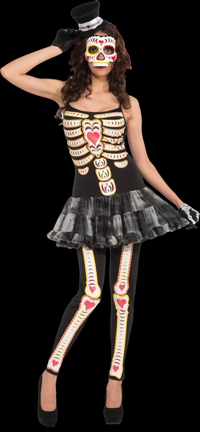 "Day of the Dead" Costume Dress Shoes In Spanish