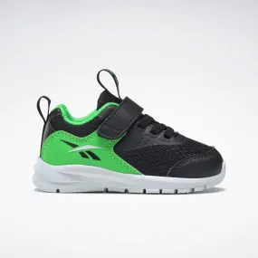 Reebok Footwear Kids Reebok Rush Runner 4 Td Shoes Infant Cblack/Sollim/Ftwwht Shop Deals On Asics Superblast 2 Running Shoes