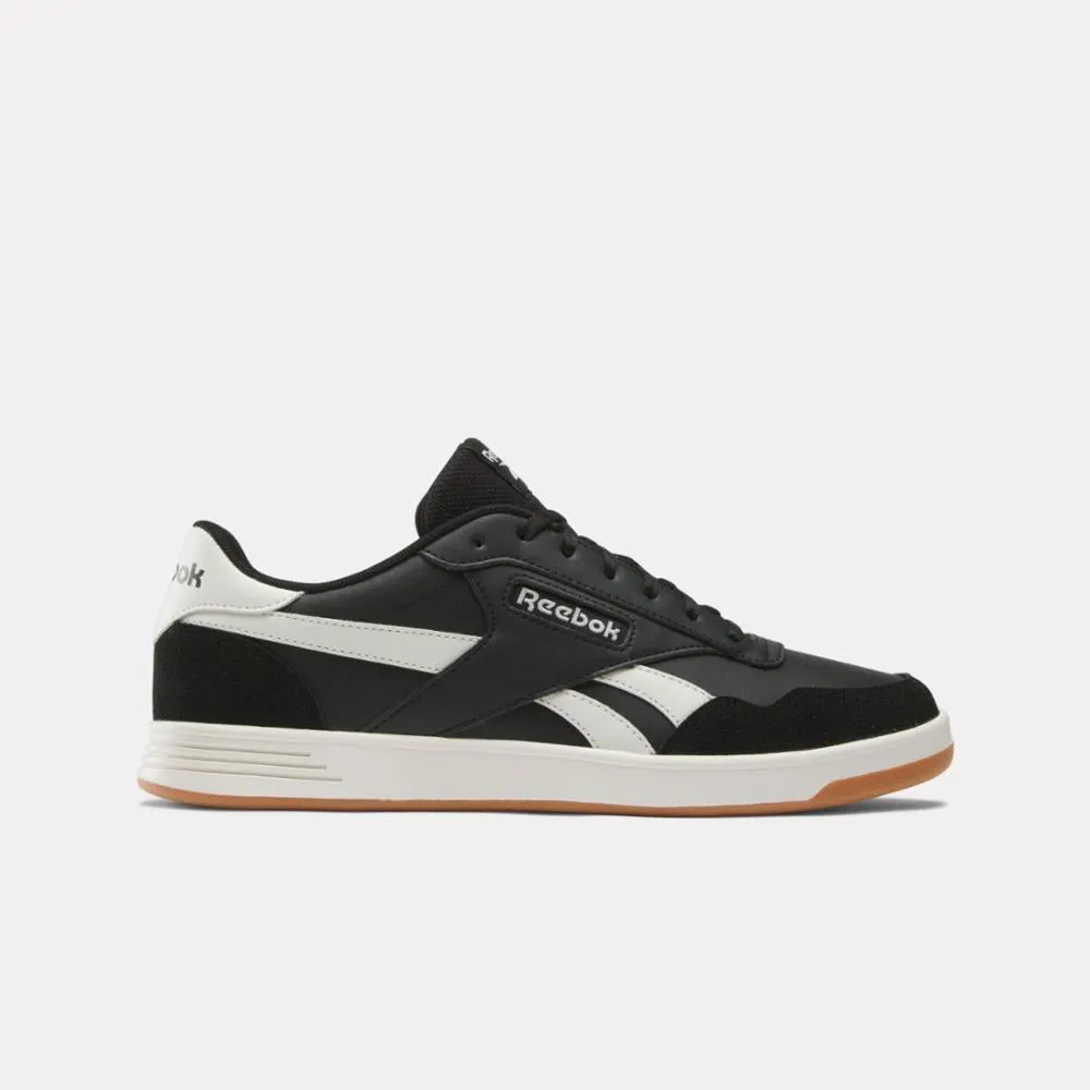 Reebok Footwear Men Reebok Court Advance Shoes CBLACK/CHALK/CBLACK Asics Gel-1130 Casual Shoes