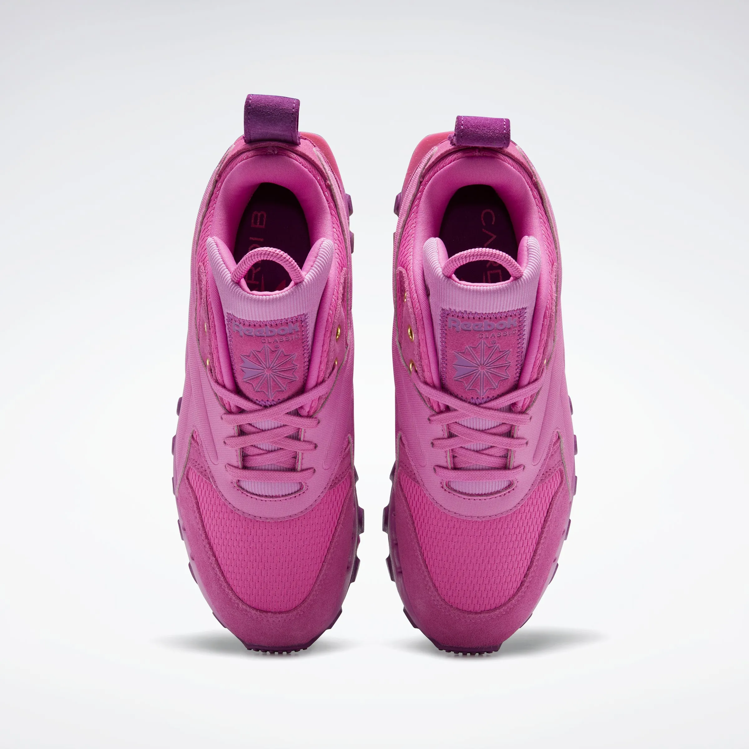 Reebok Footwear Women Cardi B Classic Leather V2 Shoes Ultrab/Auberg/Magold Asics Shoes Perth