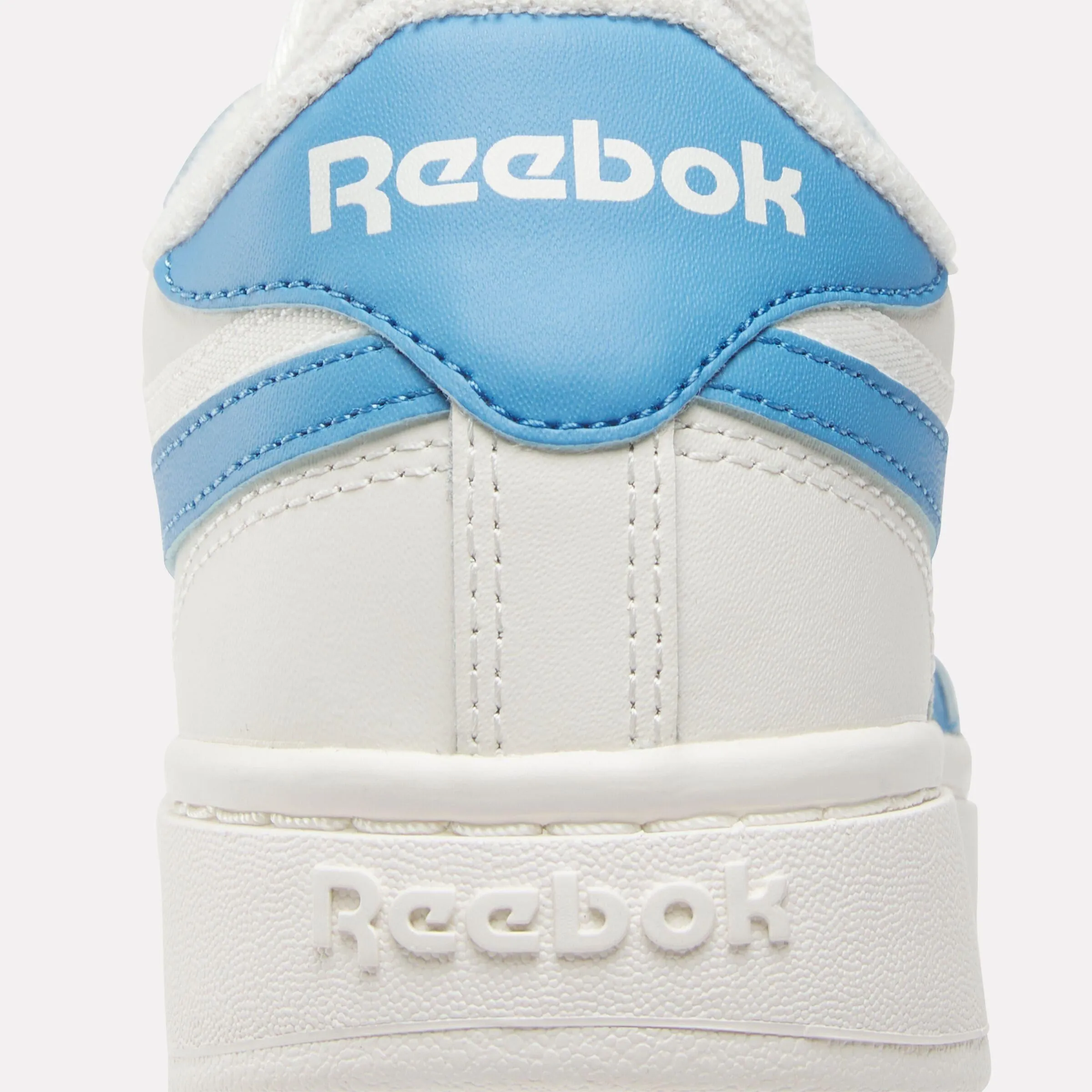 Reebok Footwear Women Club C Double Revenge Shoes CHALK/CHALK/ESSENTIAL BLUE Asics Flat Bottom Shoes