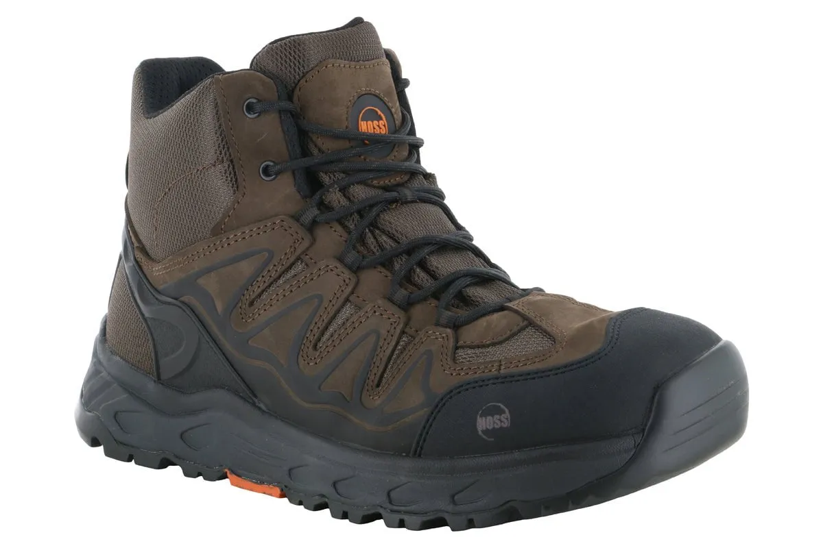 Catalyst Work Boots Hoss Eric Hi Soft Toe Brown