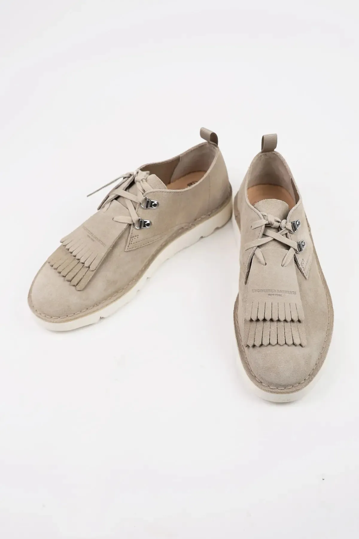 Clarks x EG Desert Khan - Sand Suede Asics Lightweight Walking Shoes