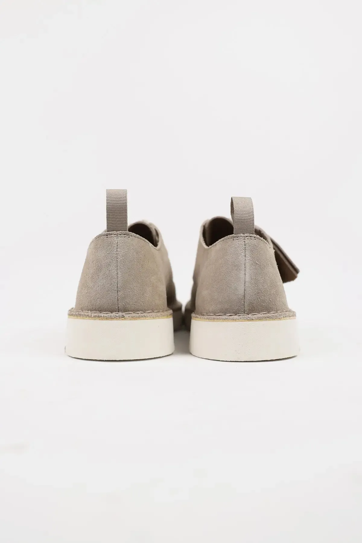 Clarks x EG Desert Khan - Sand Suede Asics Style Shoes