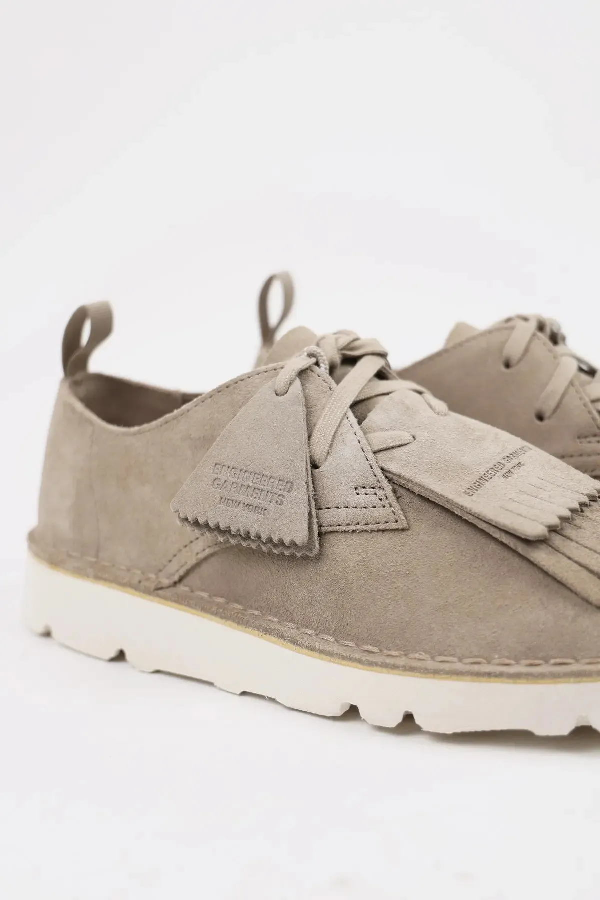 Clarks x EG Desert Khan - Sand Suede Asics Gel-nandi 360 Running Shoe