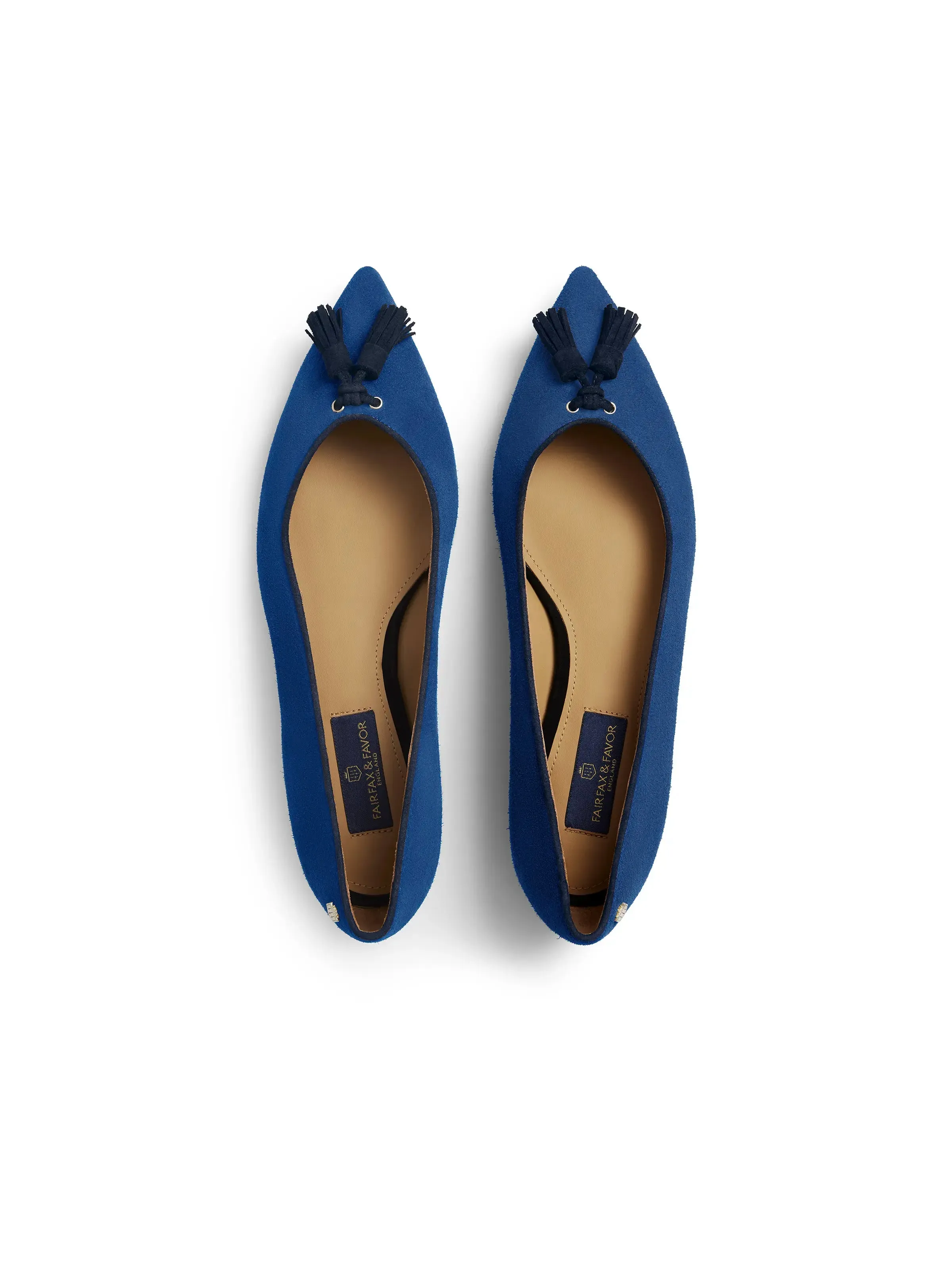 Khaite Loafers Newbury Pump - Porto Blue & Navy Suede