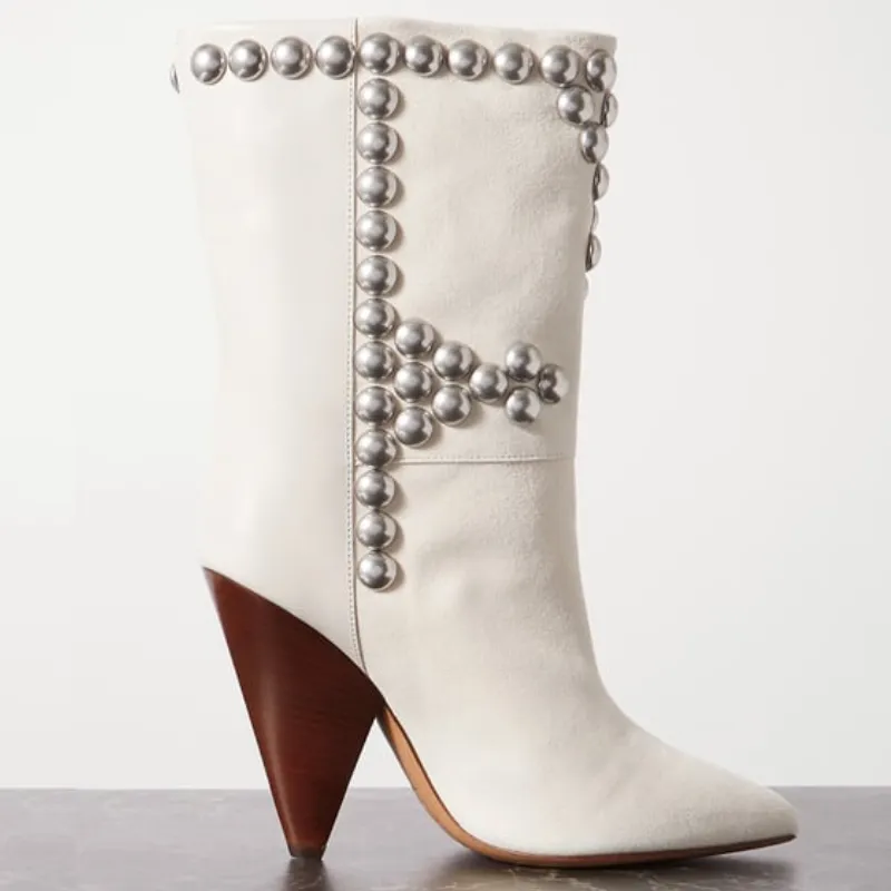 Chic Cowhide Suede Boots Adidas Alphaedge Running Shoes