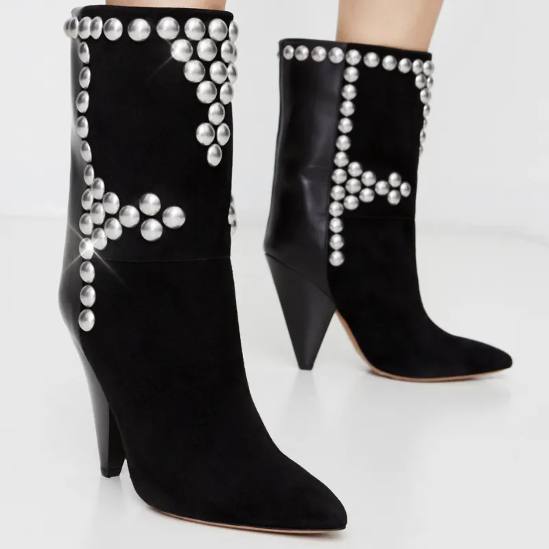 Adidas Shoe Design Chic Cowhide Suede Boots