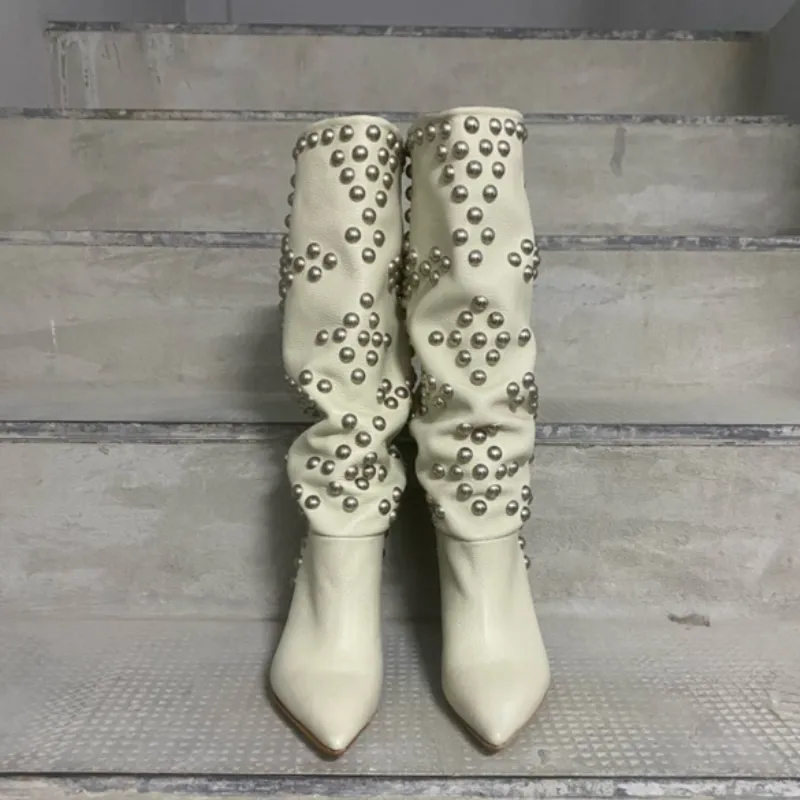 Chic Cowhide Suede Boots Don Adidas Basketball Shoes