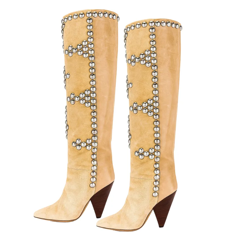 Chic Cowhide Suede Boots James Harden Adidas Shoes