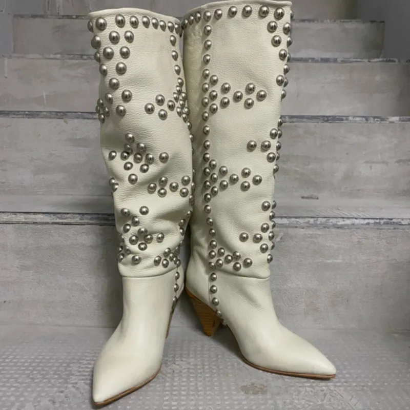 Chic Cowhide Suede Boots Adidas Shoes Similar To Yeezy