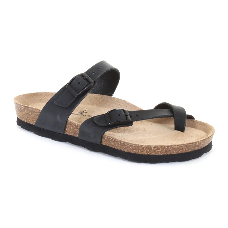 Womens Dublin Oiled Leather Asics Arch Support Shoes