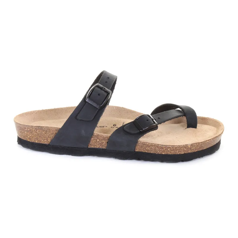 Womens Dublin Oiled Leather Asics Velcro Shoes