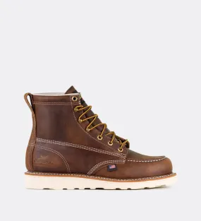 Thorogood American Heritage 6" Moc Toe Work Boots for Men Cooling Insoles For Work Boots