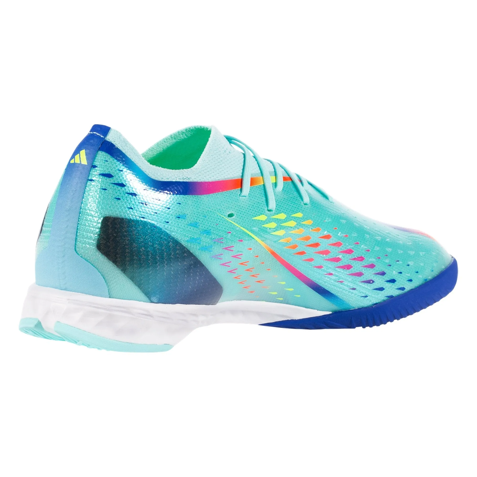 adidas X Speedportal.1 IN Indoor Soccer Shoe - Clear Aqua/Solar Red/Power Blue Adidas Shoes Low