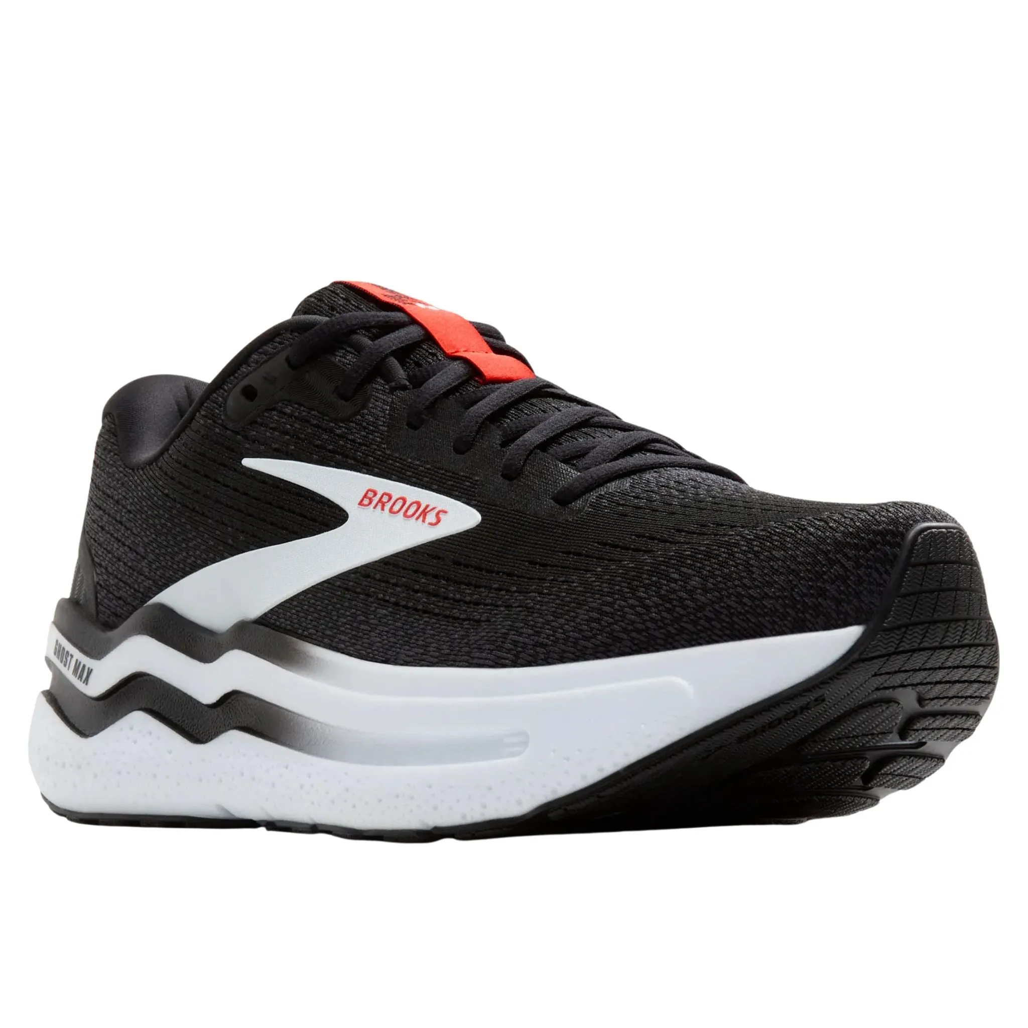 Asics Gel Nimbus 27 Running Shoes Brooks Men's 110431 027 Ghost Max 2 Black White Fiery Red Cushion Neutral Running Shoes