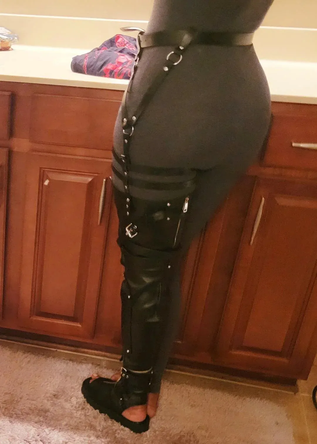 Seperated Garter Flat Boots Adidas Cheer Shoes