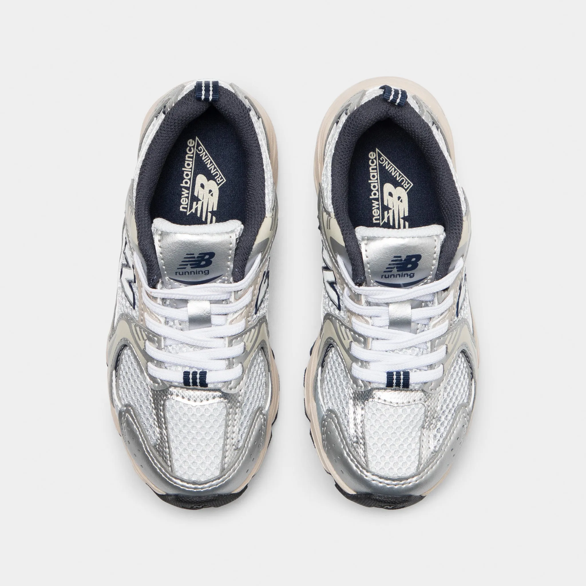 New Balance Children's 530 Summer Fog / Nimbus Cloud - NB Navy Figs New Balance Shoes