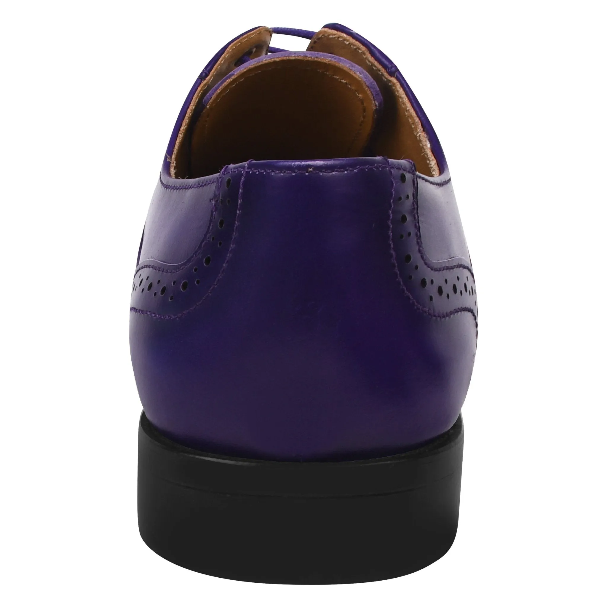 Sharon Genuine Leather Oxford Style Men's Designer Dress Shoes Vegan Leather Dress Shoes