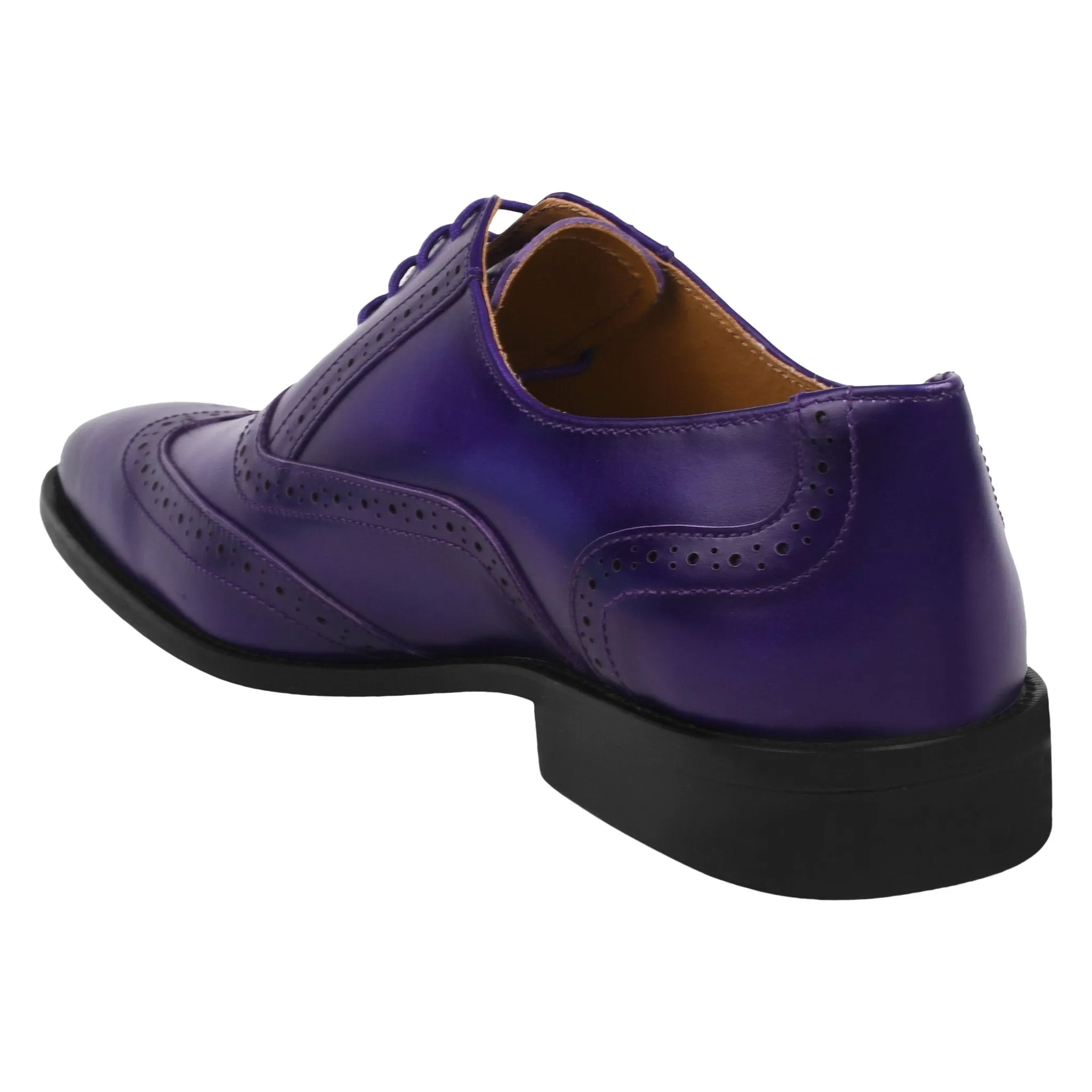 Sharon Genuine Leather Oxford Style Men's Designer Dress Shoes Flats Comfortable Dress Shoes