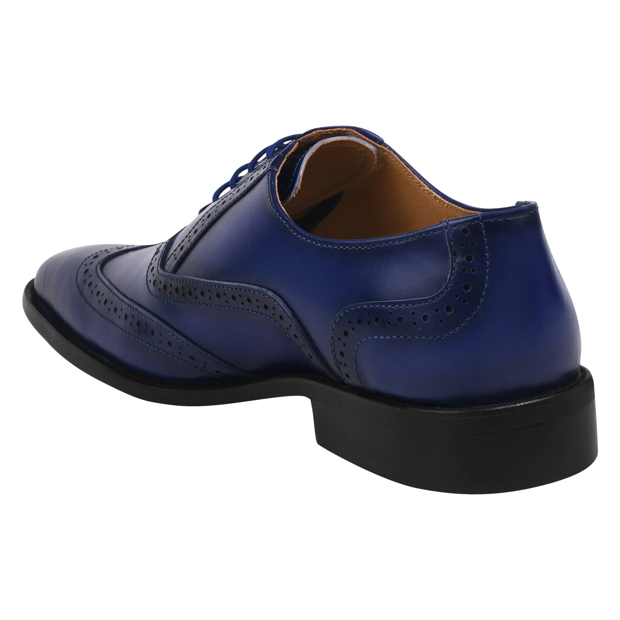 Sharon Genuine Leather Oxford Style Men's Designer Dress Shoes Flat Shoes To Wear With Dress