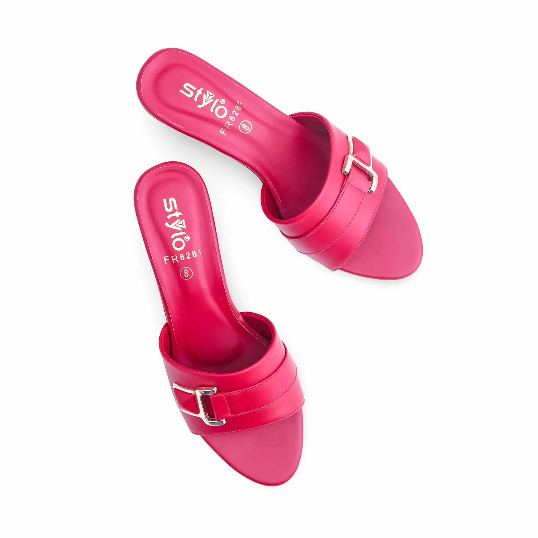 Velvet Slippers Maroon Formal Slipper FR8281