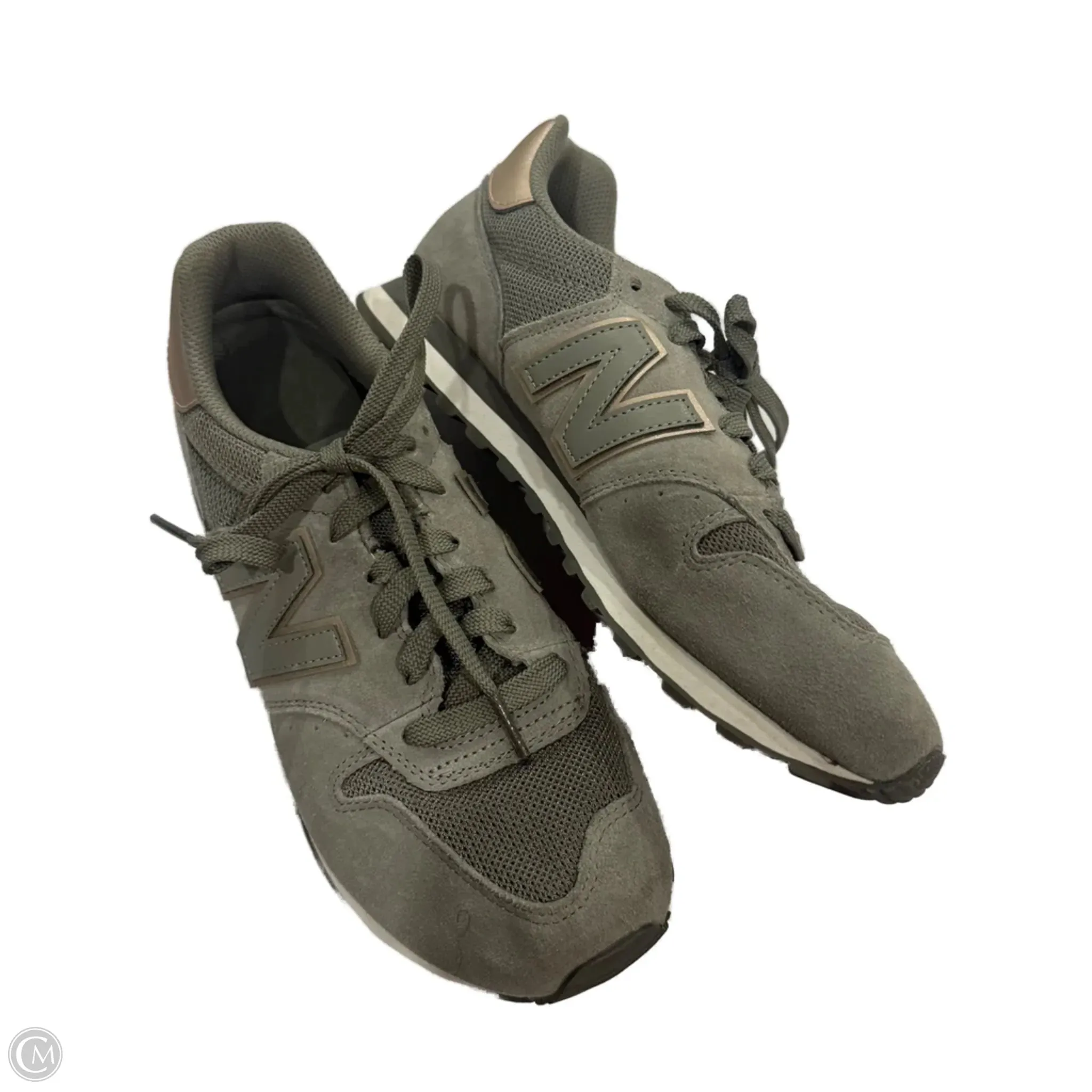 New Balance 9060 Charcoal Shoes Athletic By New Balance In Grey & Pink, Size: 9