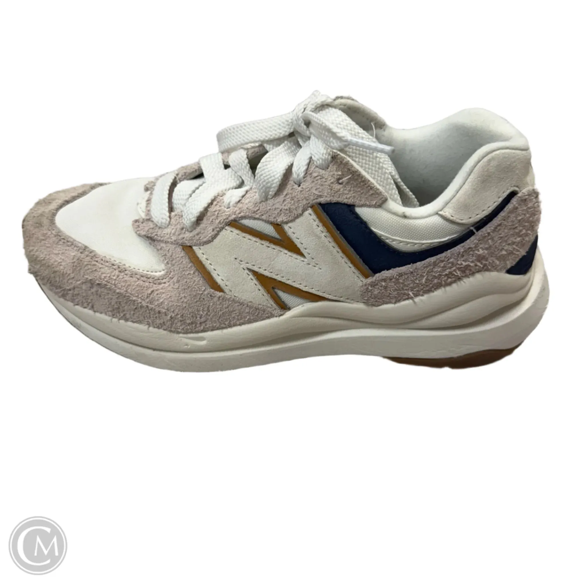New Balance 327 Classic Shoes Sneakers By New Balance In Cream & Pink, Size: 7.5