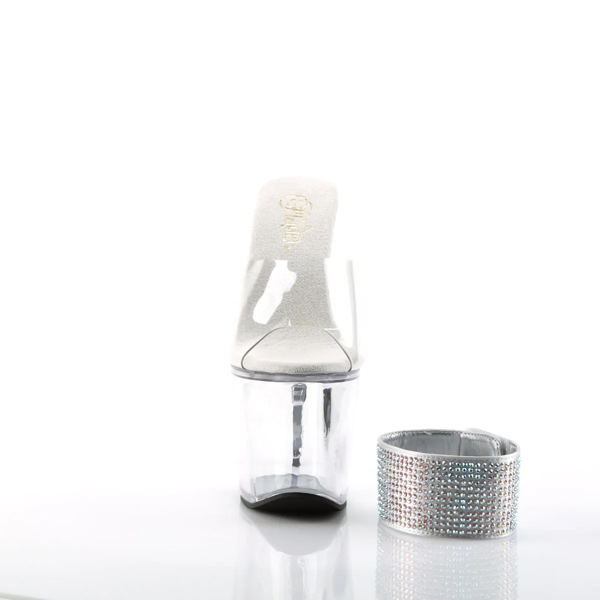 Asics Volleyball Shoes Thailand REVOLVER-712 Pleaser Clear Sexy Platform Shoes (Pole Dancing Heels)