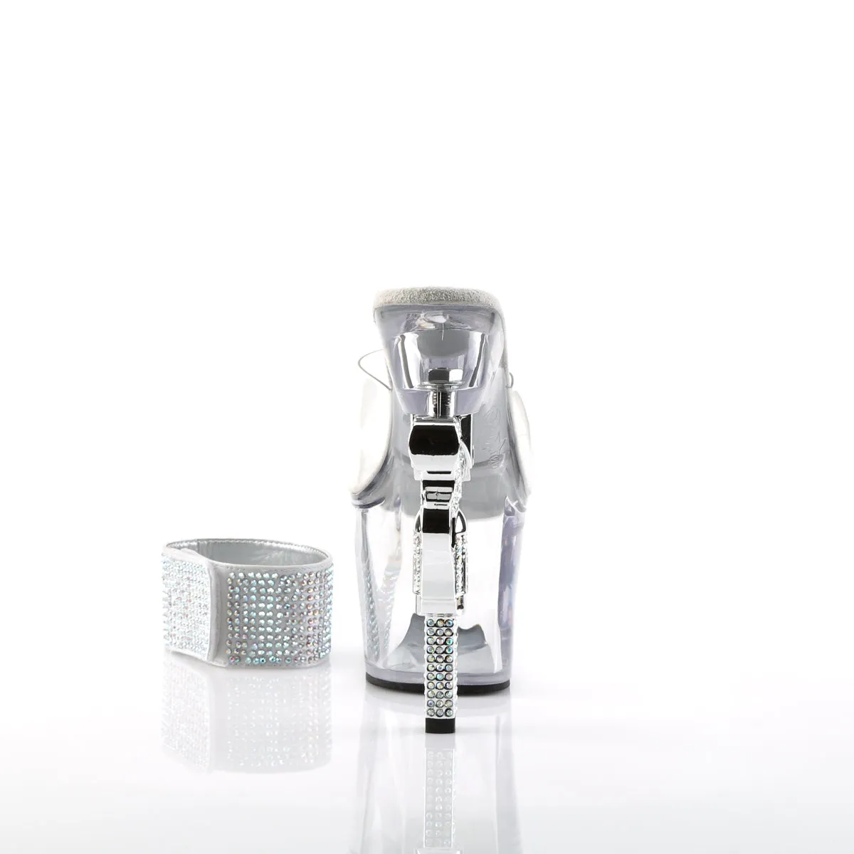 REVOLVER-712 Pleaser Clear Sexy Platform Shoes (Pole Dancing Heels) Asics Tennis Shoes Gel Resolution 7