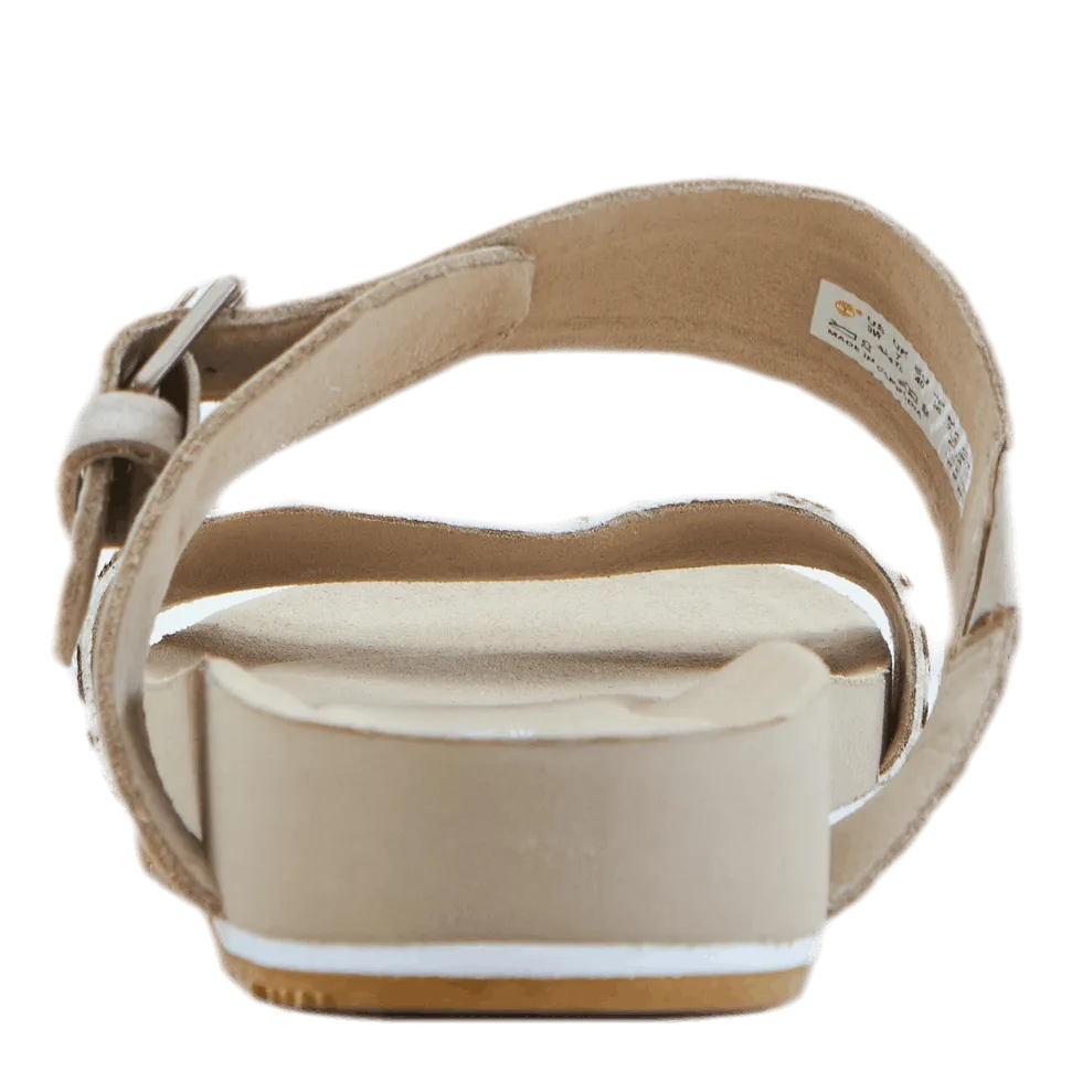 Hello Slippers Marshalls Malibu Waves 2 Band Slide White/Black