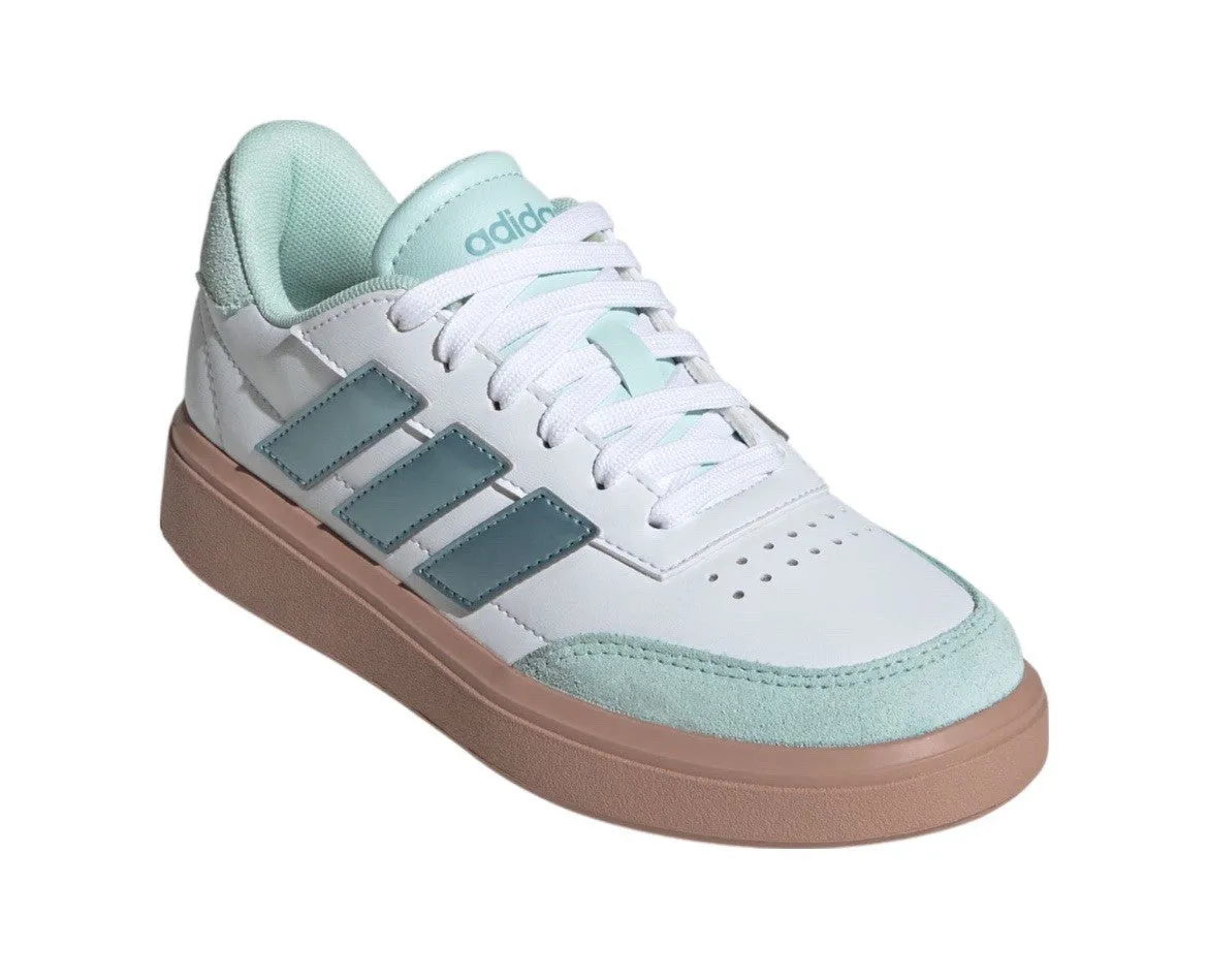 Adidas Originals Tennis Shoes Size 6.5 Y or 8 Wmns- adidas Courtblock Cloud White Halo Mint