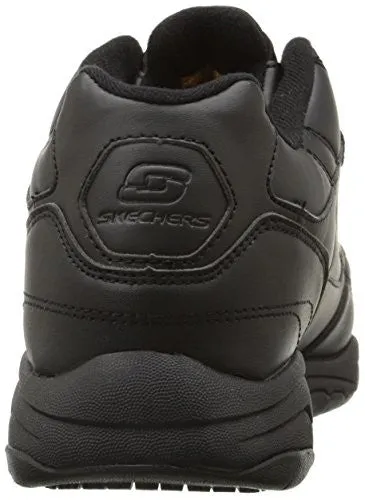 Skechers for Work Men's Felton Walking Shoe, Black, 9.5 M US Thick Adidas Shoes