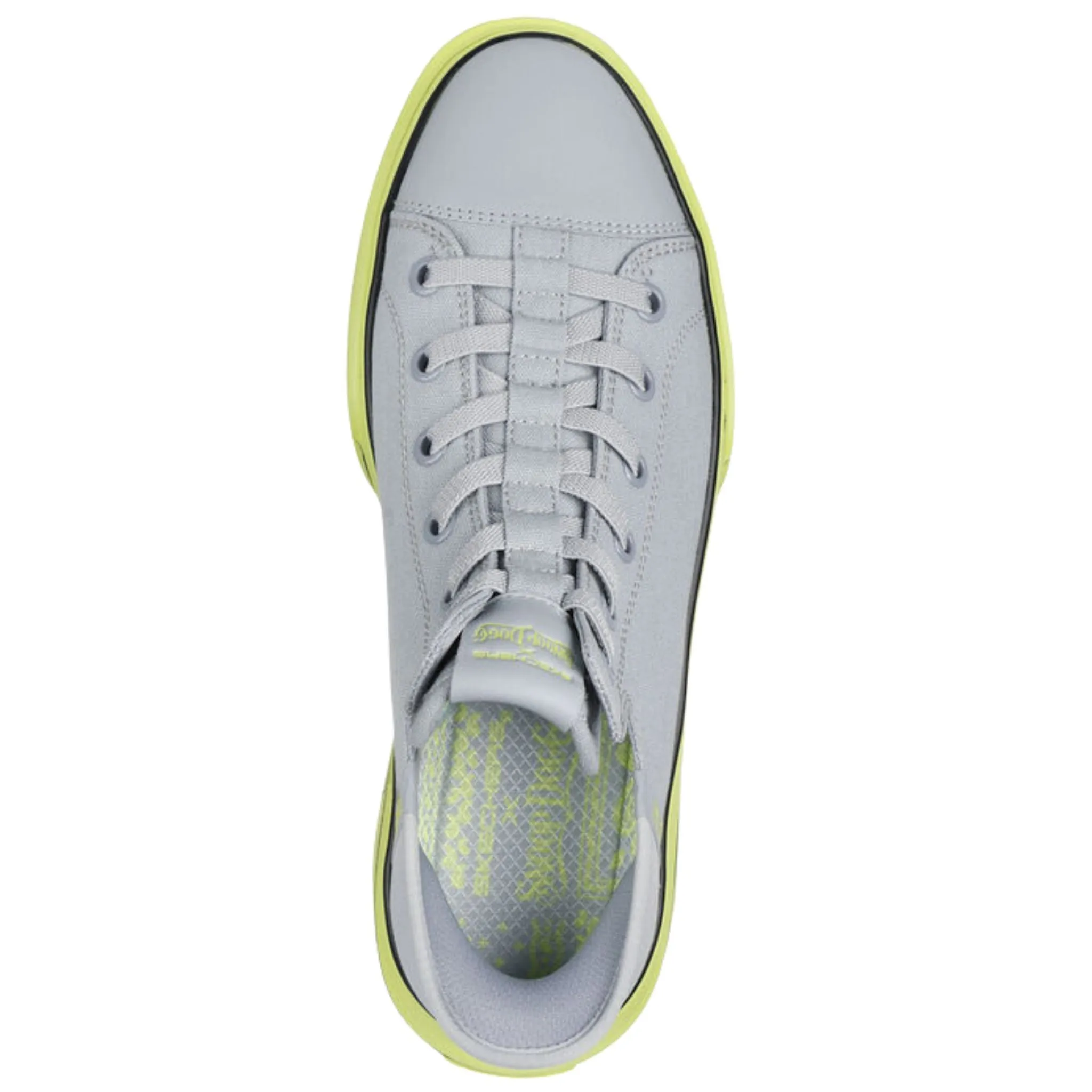 Skechers Men's 251032 Snoop One-OG Tela Gray Lime Slip-ins Casual Shoes Adidas Terrex Swift Solo Approach Shoes