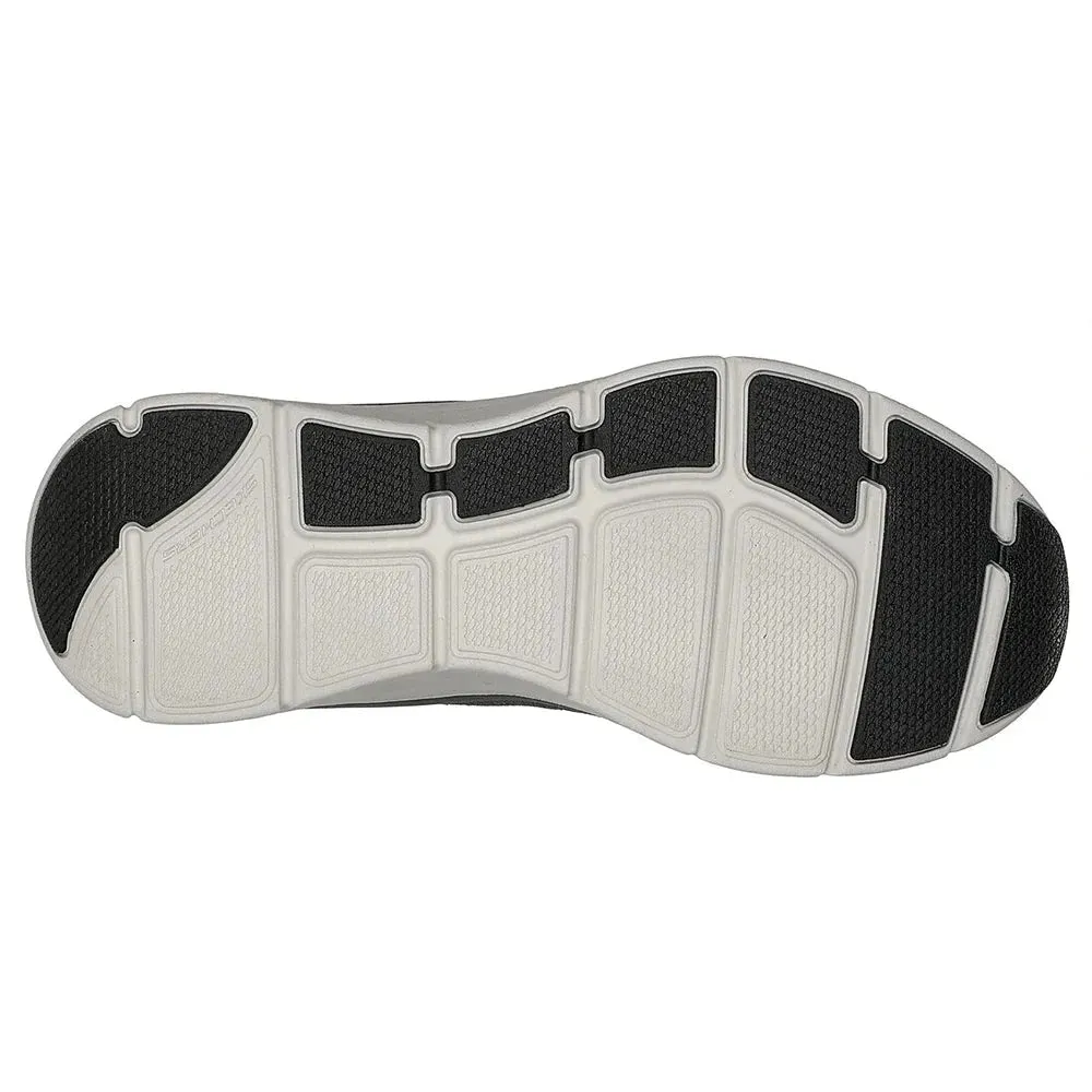 Skechers Men's Arch Fit DLux Junction Shoes - Charcoal / Blue Adidas Padel Shoes