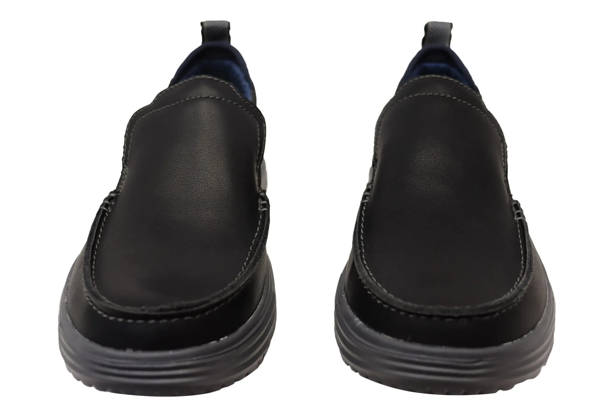 Adidas Sobakov Shoes Skechers Mens Proven Relander Comfortable Leather Slip On Shoes