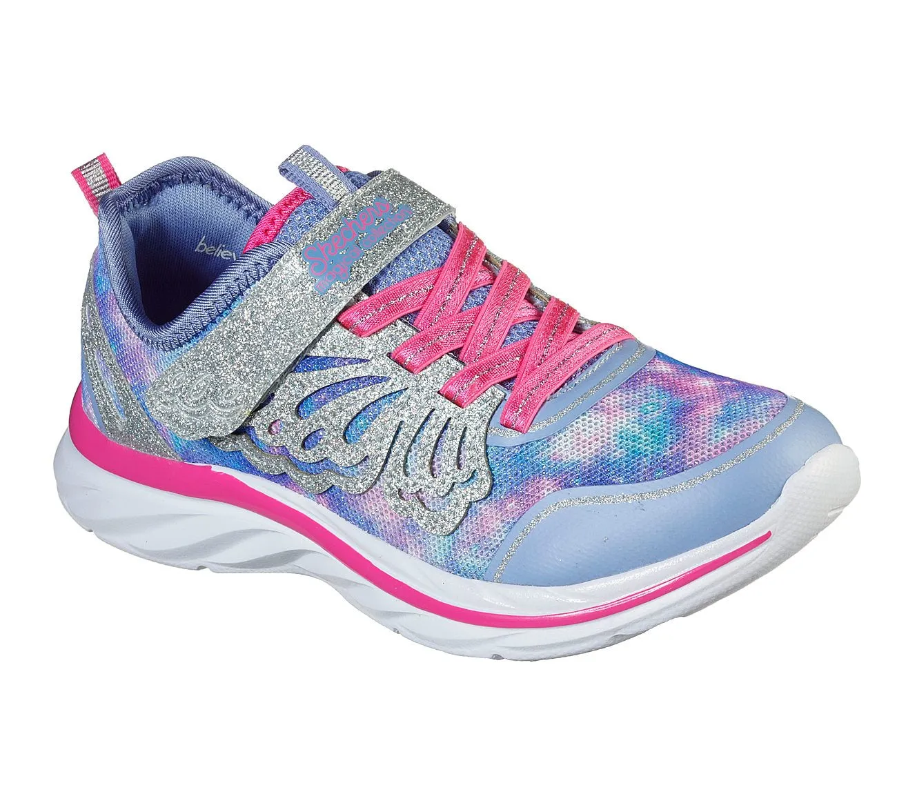 SKECHERS QUICK KICKS - FAIRY GLITZ Slip On Shoes Adidas