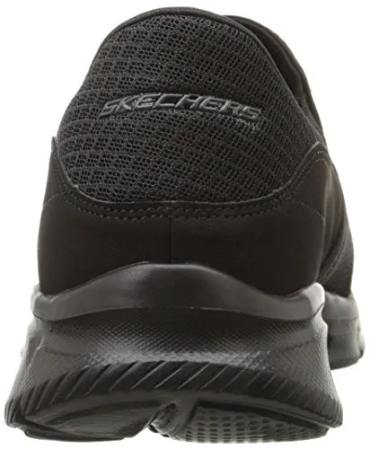 Adidas Colourful Shoes Skechers Sport Men's Equalizer Persistent Slip-On Sneaker,Black,9.5 M US