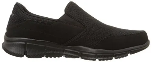 Skechers Sport Men's Equalizer Persistent Slip-On Sneaker,Black,9.5 M US Adidas Crochet Shoes