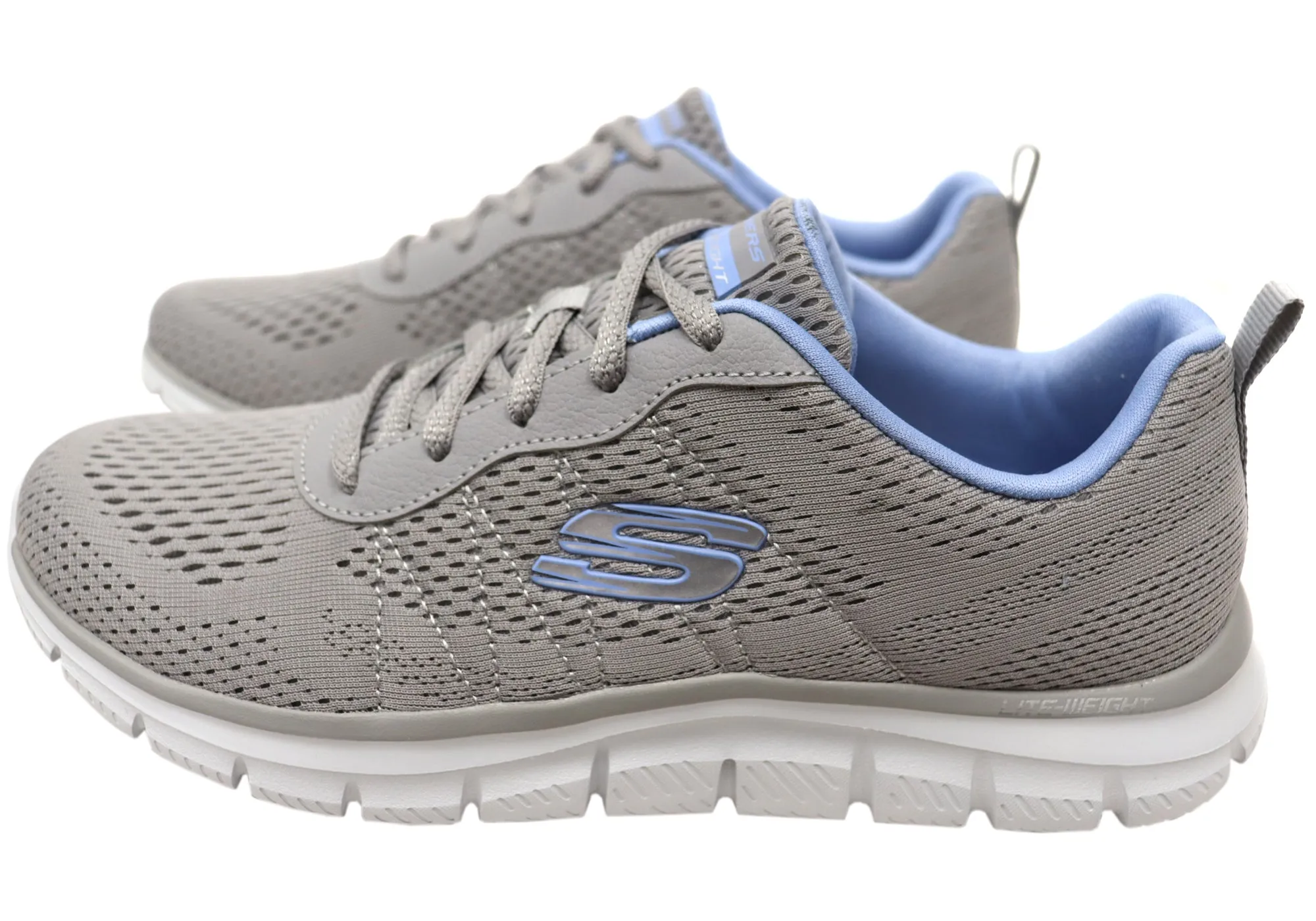 Skechers Track New Staple Womens Comfortable Lace Up Shoes Adidas Shoe Chart Size