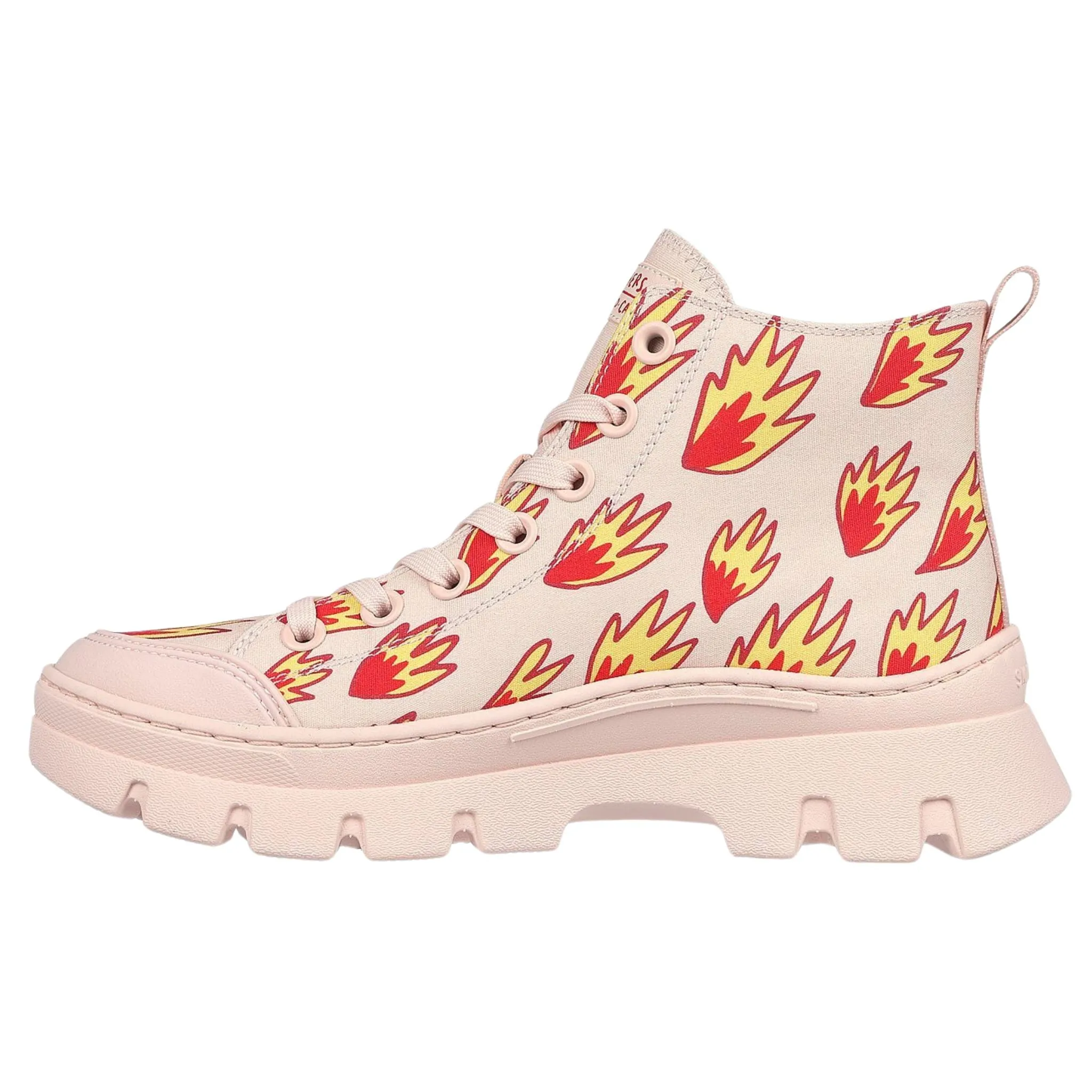 Skechers Women's 177950 Ricardo Cavolo Roadies Surge Tiny Flames Pink Multi Casual Shoes Adidas Gameday Shoes