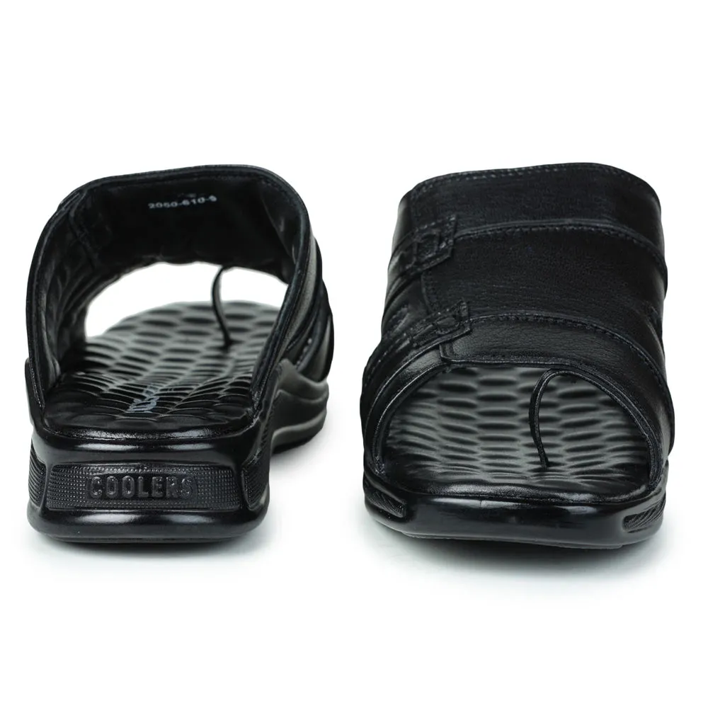 Kuromi Slides Coolers Casual (Black) Slipper For Men 2050-610 By Liberty