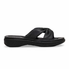Black Formal Slipper PU0406 Tabi Slippers