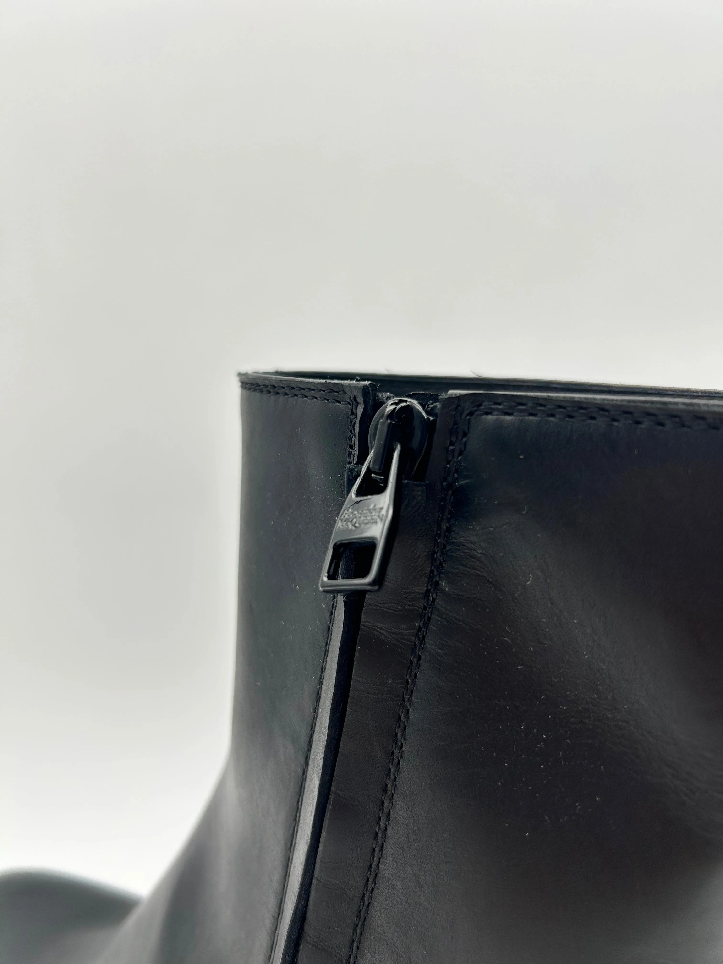 Stiletto Heel Boots Smooth Boots